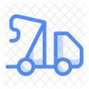 クレーン車、クレーン、トラック アイコン