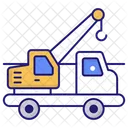 Crane Truck Tow Truck Crane Icon