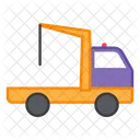 Crane Truck Automobile Automotive Icon