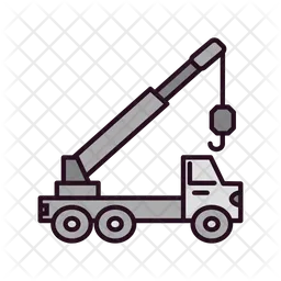 Crane Truck  Icon