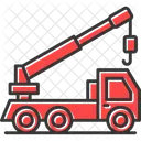 Crane Truck Crane Digger Icon