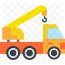 Crane Truck Transport Dump Icon