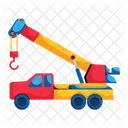 Crane Truck Tow Truck Tow Vehicle Icon