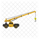 Crane Truck Means Of Transport Crane Icon