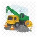 Crane Truck Crane Truck Icon