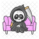 Ange De La Mort Fantome Halloween Icon