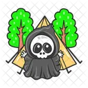 Ange De La Mort Fantome Halloween Icon