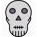 Calavera Letreros De Neon Esqueleto Icono