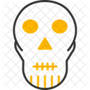 Calavera Letreros De Neon Esqueleto Icono