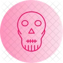 Calavera Letreros De Neon Esqueleto Icono