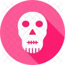 Calavera Letreros De Neon Esqueleto Icono