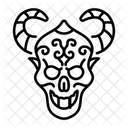 Cráneo de demonio  Icono