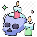 Cranio Esqueleto Assustador Ícone