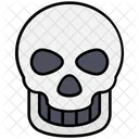 Dia Das Bruxas Horror Caveira Ícone