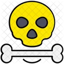 Dia Das Bruxas Horror Caveira Ícone