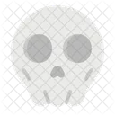 Cranio Morte Risco Ícone