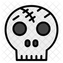 Cranio Assustador Terror Ícone