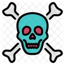 Cranio Osso Morte Ícone