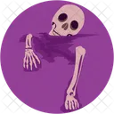 Cranio Zumbi Assombrado Ícone
