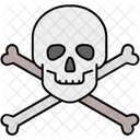 Caveira Ossos Letal Icon