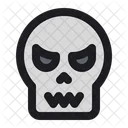 Cranio Pirata Osso Icon