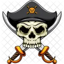 Cranio Pirata Bandana Icon