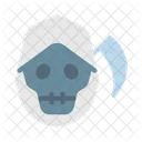 Cranio Rosto Morte Ícone