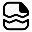 Crash File Document Paper Icon