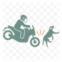 Crash Accident Motorcycle Icon