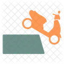 Crash Accident Motorcycle Icon