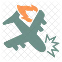 Crash Accident Plane Icon
