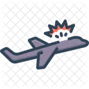 Crash Blast Plane Icon