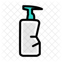 Crash-Shampoo-Flasche  Symbol