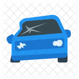 Crashed Car  Icon