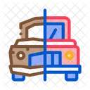 Car Restoration Crashed Icon