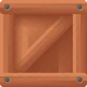 木枠、箱、パッケージ アイコン