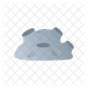 Crater Solar System Astronomy Icon