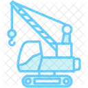 Crawler Excavator  Icon