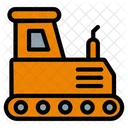 Crawler Tractor Agricultural Crawler Icon