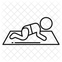 Crawling Baby Icon