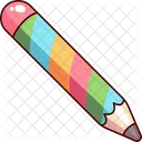 Colore Crayon Education Icon