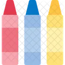Crayon Art Supplies Icon
