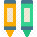 Crayon Art Supplies Icon