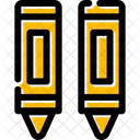Crayon Art Supplies Icon