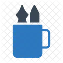 Crayon Boite Tasse Icon