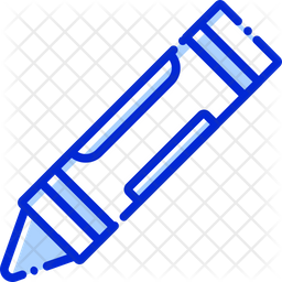 Crayon 3d icon Illustration 28754188 PNG