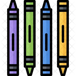 Crayon  Icon