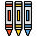 Crayon Color Pencil Icon