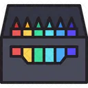 Crayon Drawing Office Icon