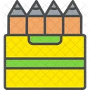 Crayon Color Colored Icon